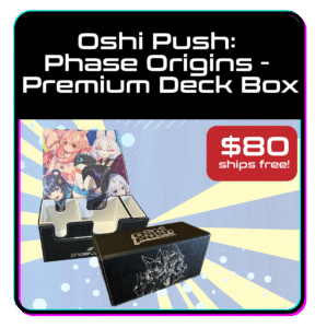 Oshi Push: Premium Leather Deck Box