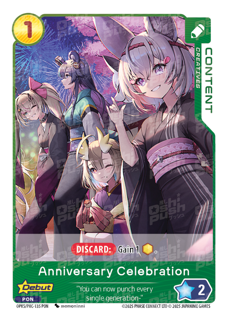 Anniversary Celebration