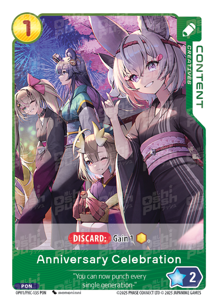 Anniversary Celebration