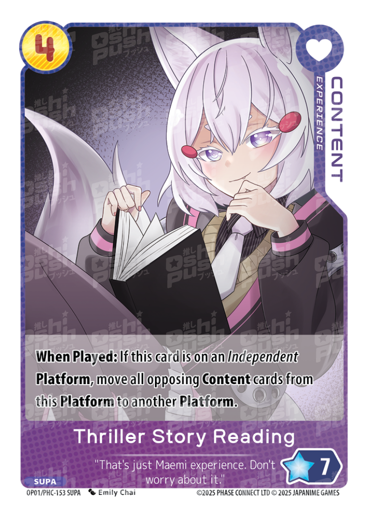 Thriller Story Reading